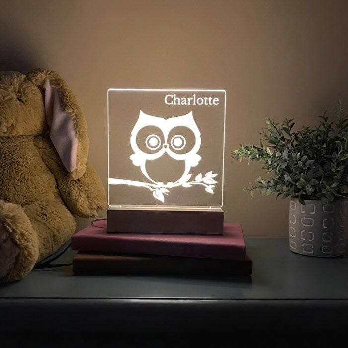 Hayden Wooden Night Light (Personalized)