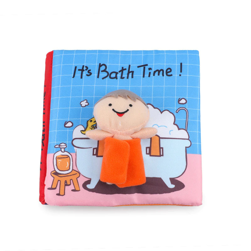 It's Bath Time Cloth Book