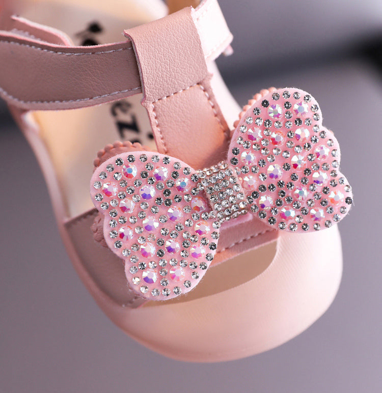 Krystal Ribbon Sandals