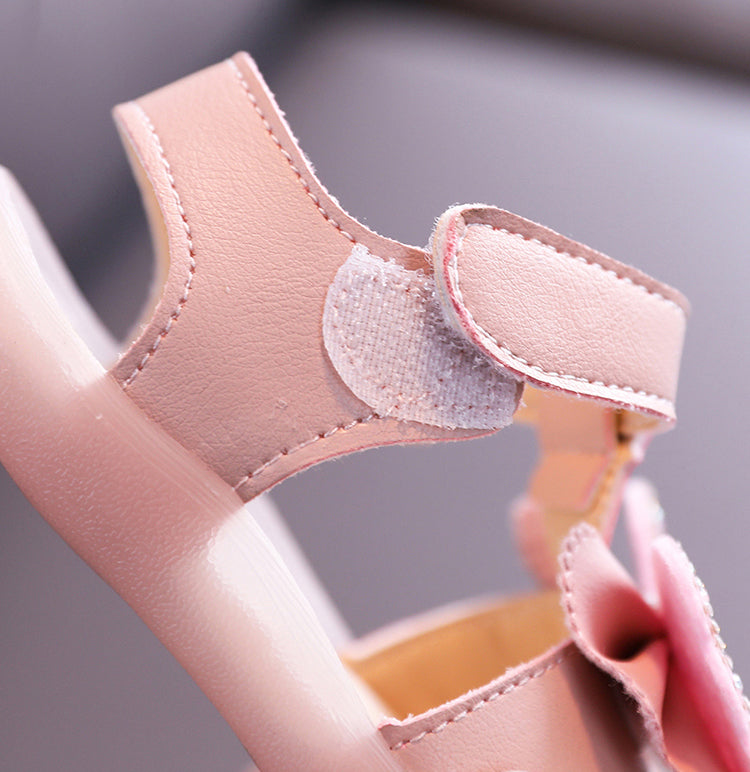 Krystal Ribbon Sandals