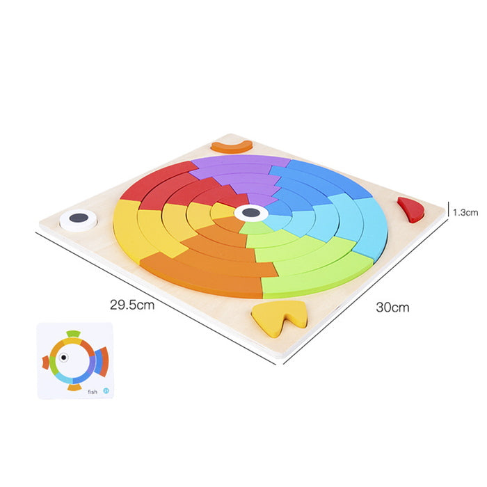 Montessori Geometric Creativity Puzzle