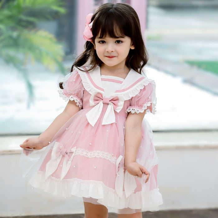 Pink Ribbon Dress - Mille Kids Pink Ribbon Dress - Mille Kids