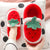 Strawberry Plush Slippers